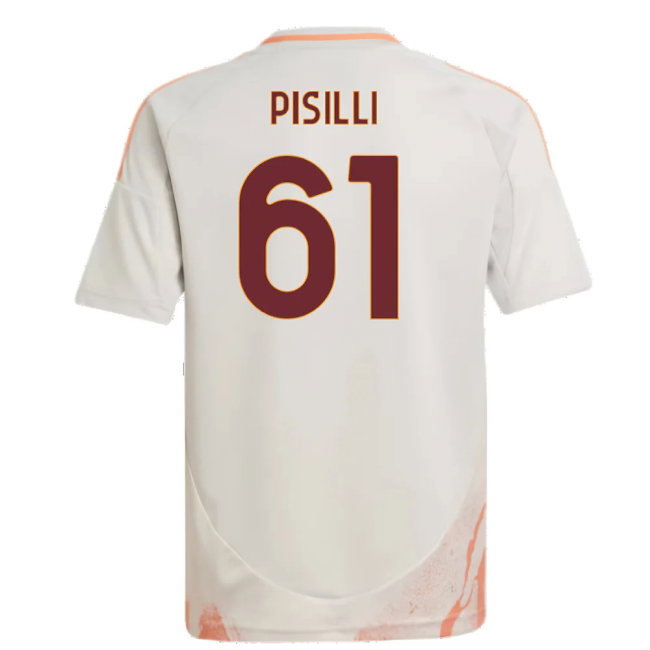 2024-2025 Roma Away Shirt (Kids) (Pisilli 61)