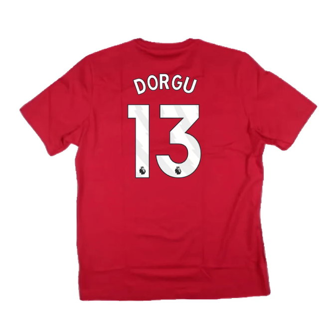 2024-2025 Man Utd DNA Graphic Tee (Red) (Dorgu 13)