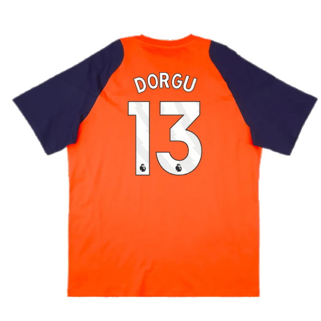 2024-2025 Man Utd Training Tee (Red) (Dorgu 13)