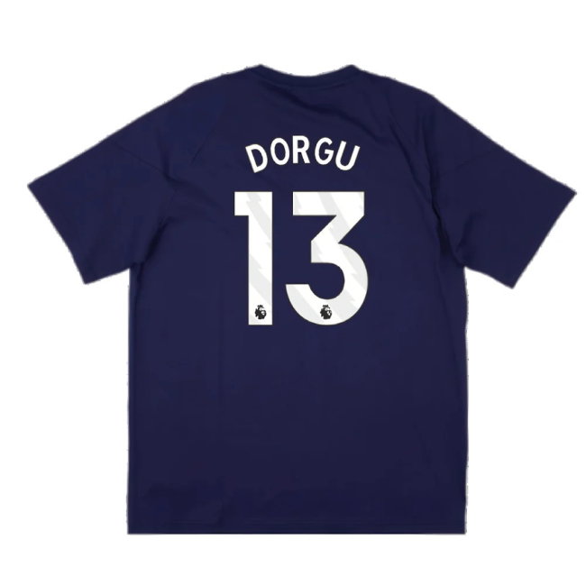 2024-2025 Man Utd Training Tee (Night Indigo) (Dorgu 13)