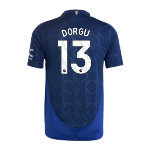 2024-2025 Man Utd Authentic Away Shirt (Dorgu 13)