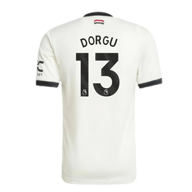 2024-2025 Man Utd Authentic Third Shirt (Dorgu 13)