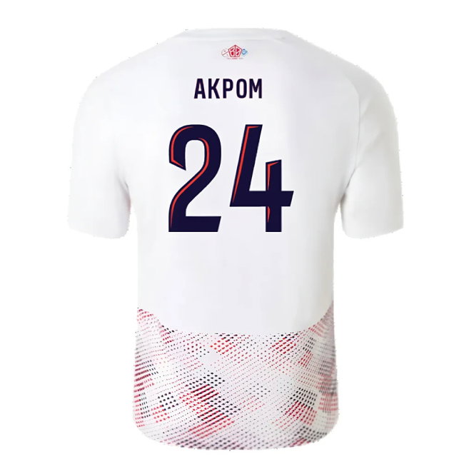 2024-2025 Lille Away Shirt (Akpom 24)