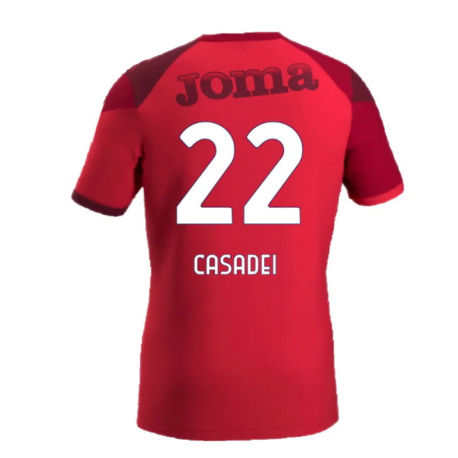 2024-2025 Torino Training Shirt (Red) (Casadei 22)