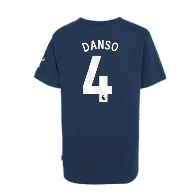 2024-2025 Tottenham Hotspur Just Do It T-Shirt (Navy) - Kids (Danso 4)