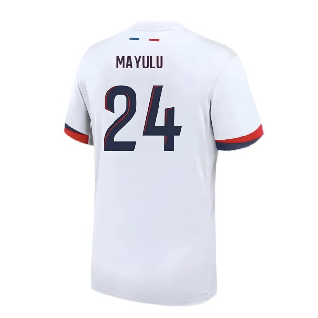 2024-2025 PSG Away Shirt (Mayulu 24)