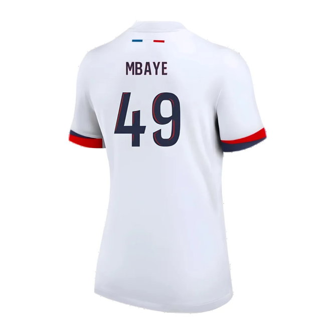 2024-2025 PSG Away Shirt (Womens) (Mbaye 49)