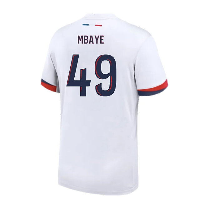 2024-2025 PSG Away Shirt (Mbaye 49)