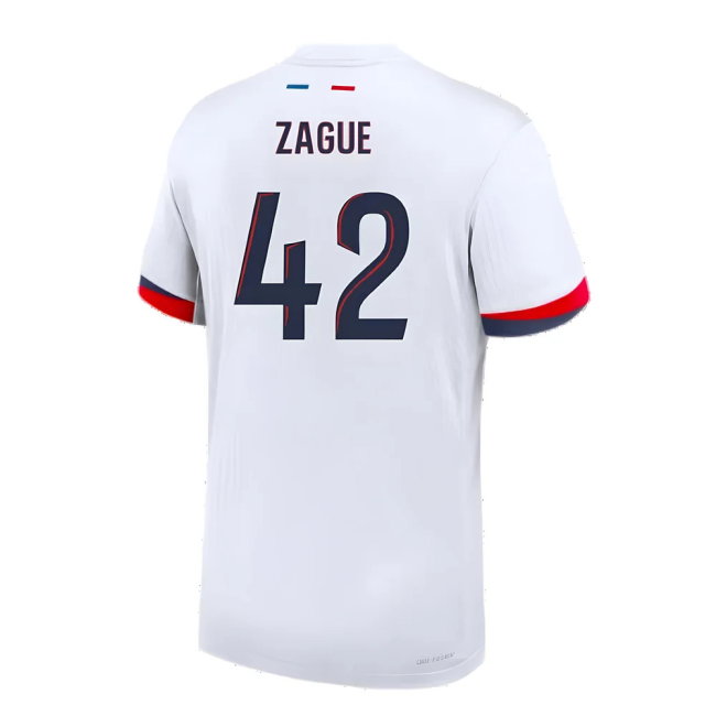 2024-2025 PSG Away Authentic Dri-ADV Shirt (Zague 42)
