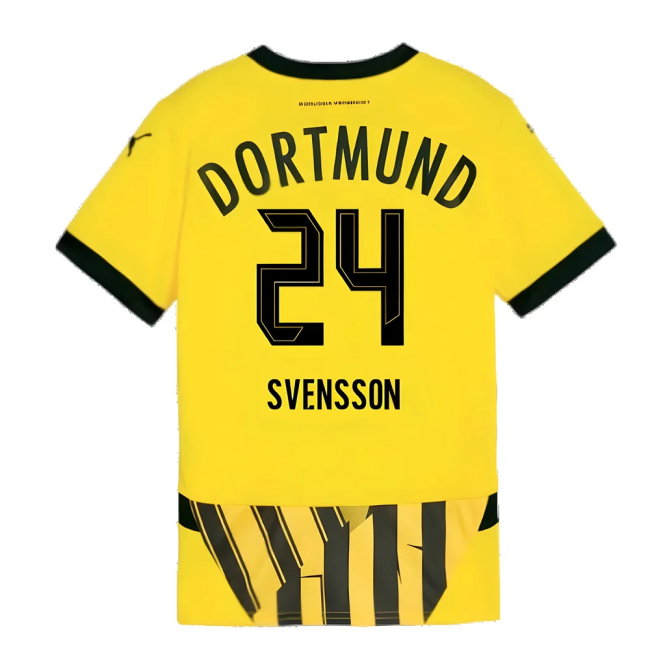 2024-2025 Borussia Dortmund Cup Shirt (Kids) (Svensson 24)