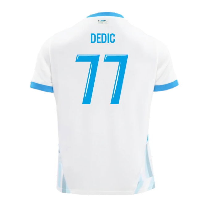 2024-2025 Marseille Home Shirt (Dedic 77)