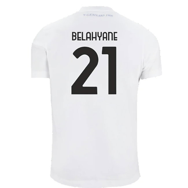 Lazio 125th Anniversary Cotton Tee (White) (Belahyane 21)