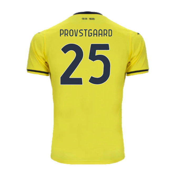 2024-2025 Lazio Away Shirt (Kids) (Provstgaard 25)