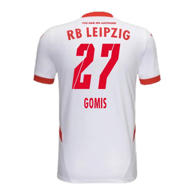 2024-2025 Red Bull Leipzig Home Shirt (Gomis 27)