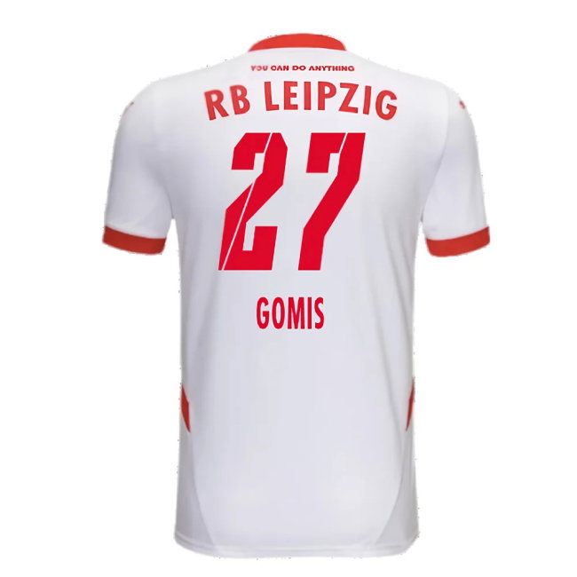 2024-2025 Red Bull Leipzig Home Shirt (Kids) (Gomis 27)