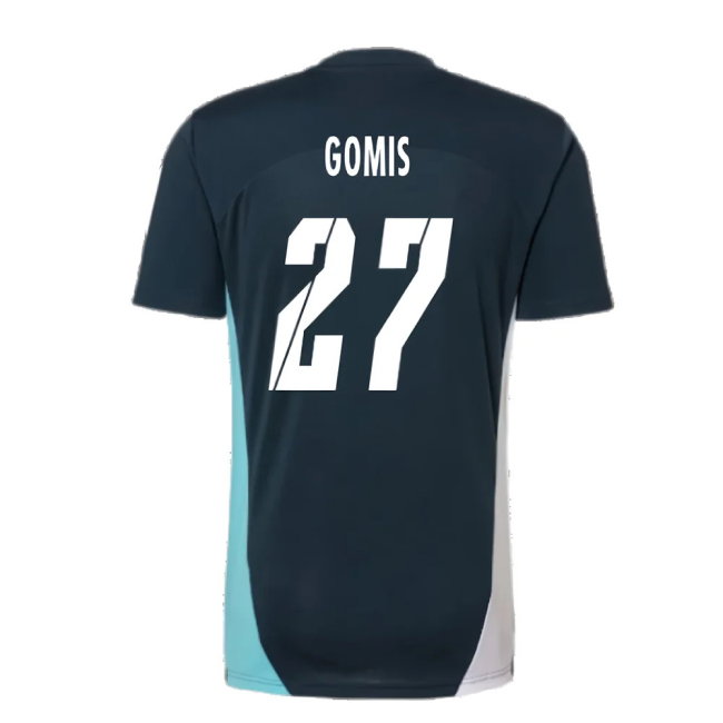 2024-2025 Red Bull Leipzig Pre-Match SS Shirt (Aqua) (Nedeljkovic 21)