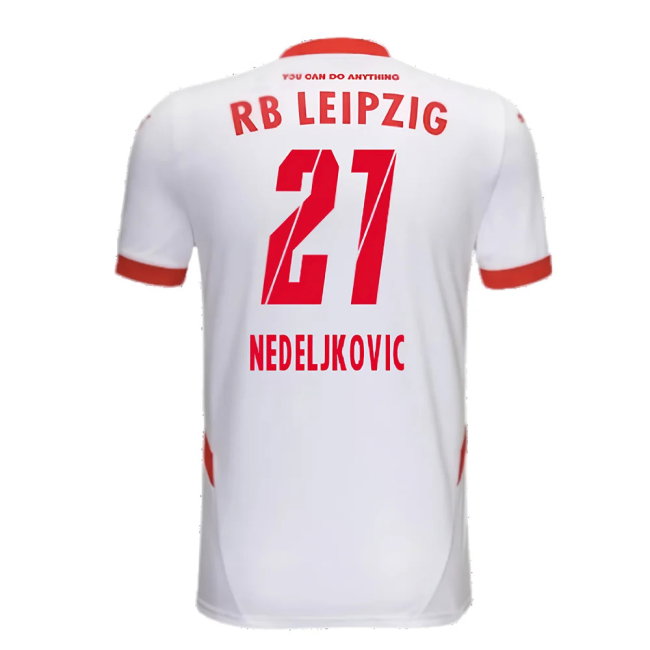 2024-2025 Red Bull Leipzig Home Shirt (Kids) (Nedeljkovic 21)