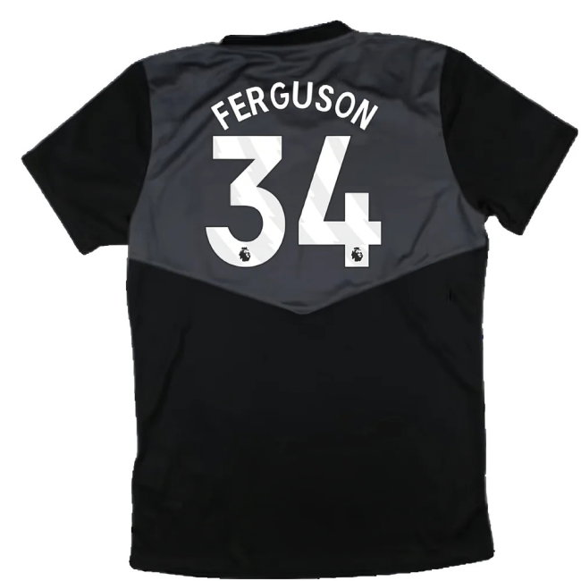 2024-2025 West Ham Training Jersey (Black) - Kids (Ferguson 34)