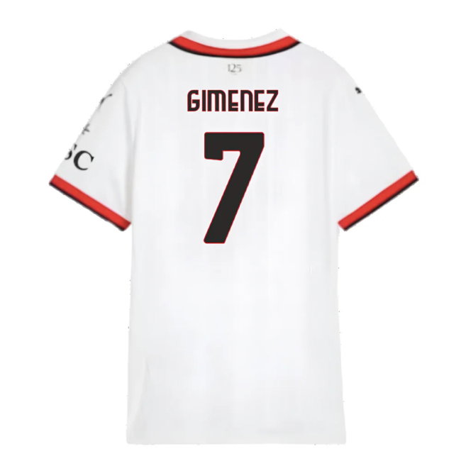 2024-2025 AC Milan Away Shirt (Womens) (Gimenez 7)