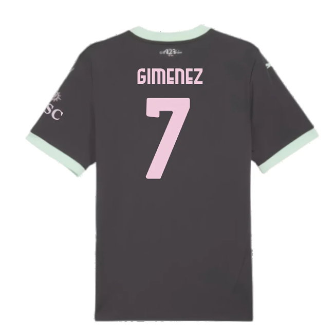 2024-2025 AC Milan Third Shirt (Gimenez 7)
