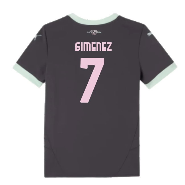 2024-2025 AC Milan Third Shirt (Kids) (Gimenez 7)