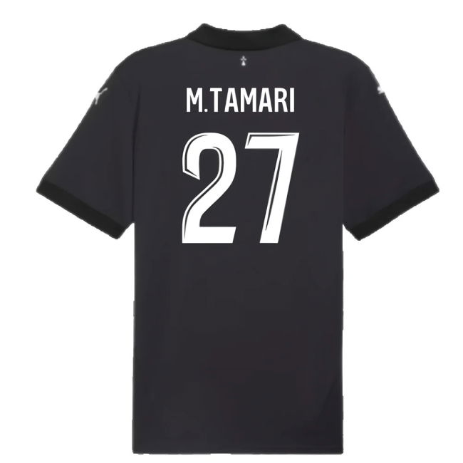 2024-2025 Stade Rennais Third Shirt (M.Tamari 27)