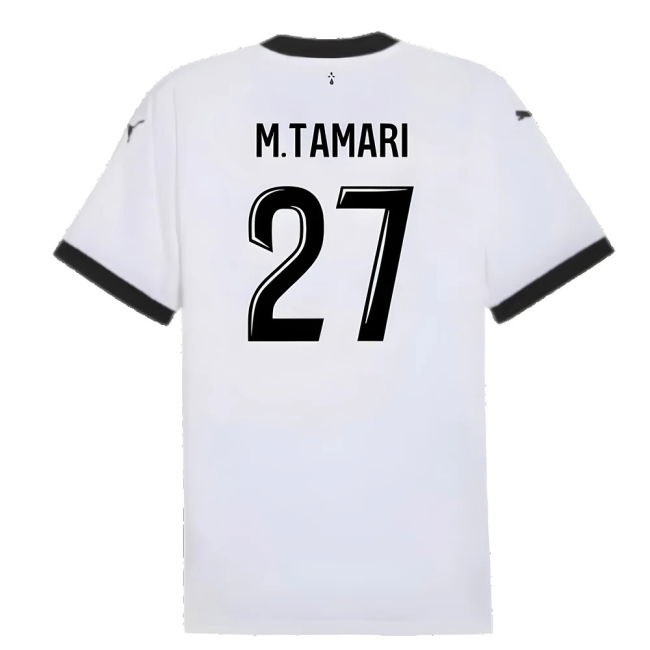 2024-2025 Stade Rennais Away Shirt (M.Tamari 27)