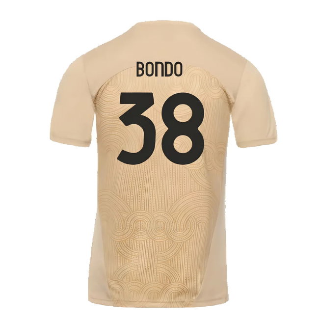 2024-2025 AC Milan Pre-Match Shirt (Putty) (Bondo 38)