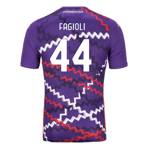 2024-2025 Fiorentina Training Shirt (Purple) (Fagioli 44)