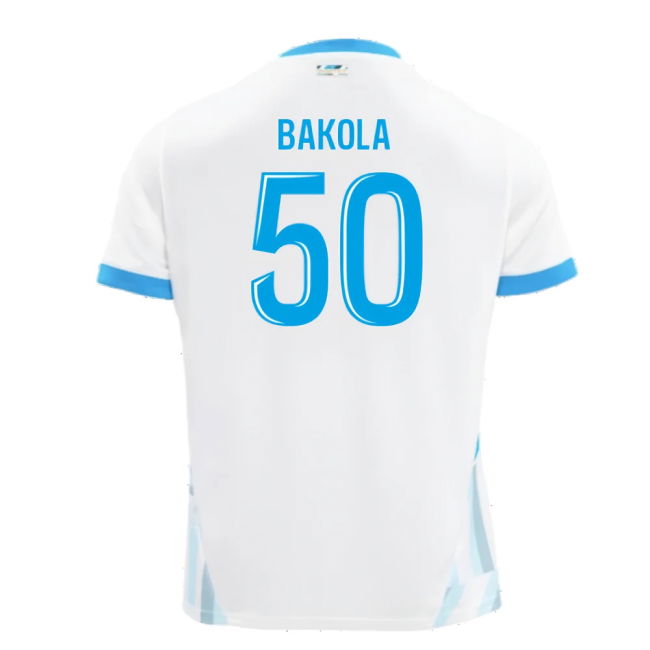 2024-2025 Marseille Home Shirt (Bakola 50)