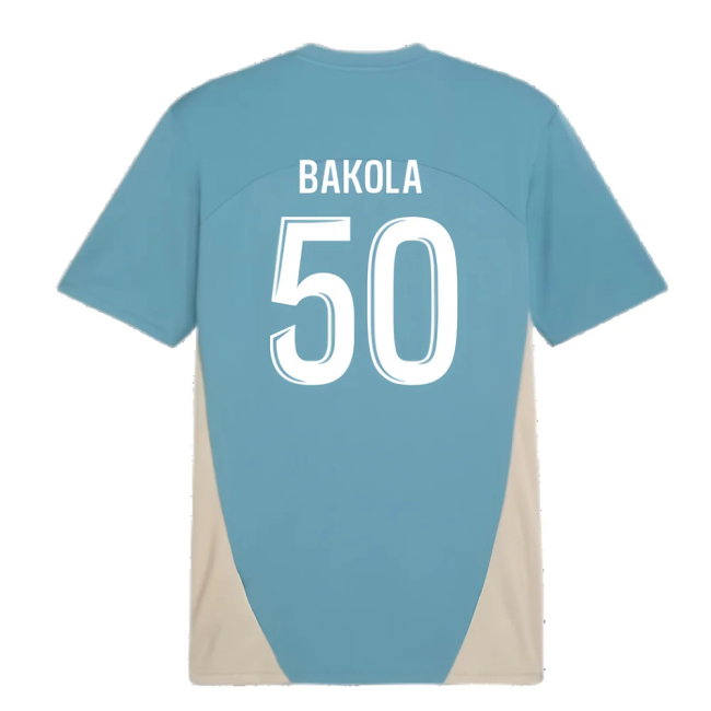 2024-2025 Marseille Training Shirt (Bold Blue) (Bakola 50)