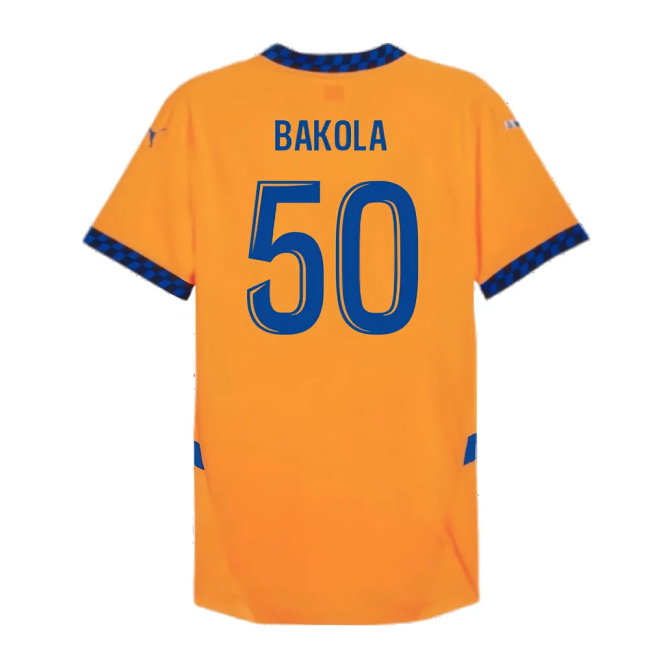 2024-2025 Marseille Third Authentic Shirt (Bakola 50)