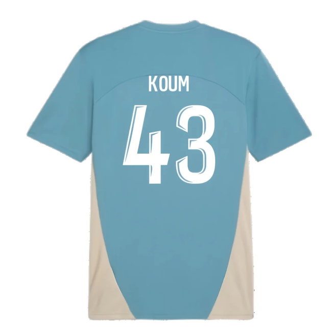 2024-2025 Marseille Training Shirt (Bold Blue) (Koum 43)