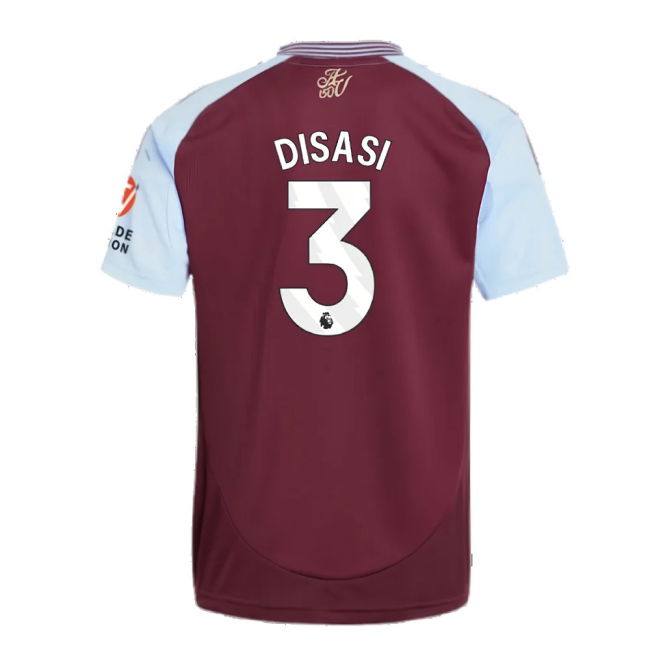 2024-2025 Aston Villa Home Shirt (Disasi 3)