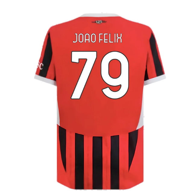 2024-2025 AC Milan Home Authentic Shirt (Joao Felix 79)