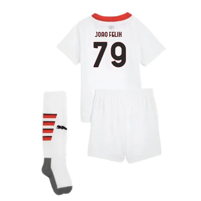 2024-2025 AC Milan Away Mini Kit (Joao Felix 79)