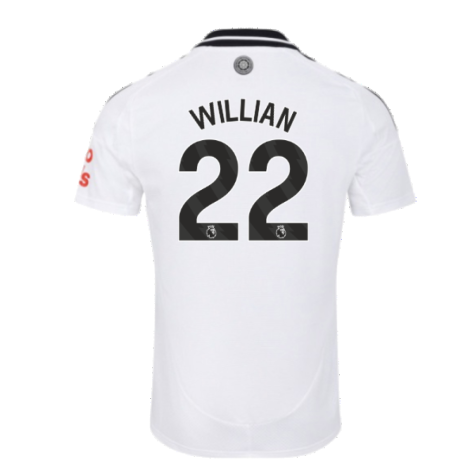 2024-2025 Fulham Home Shirt (Willian 22)