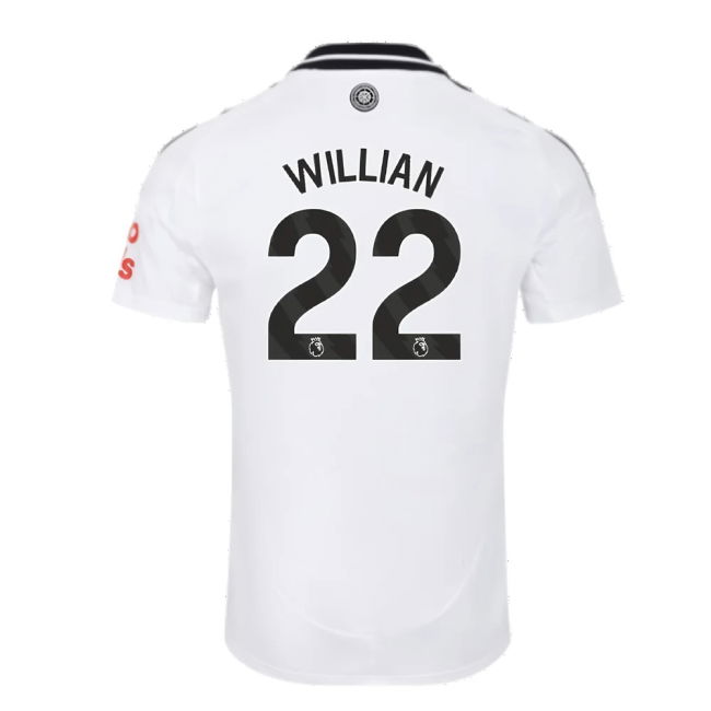2024-2025 Fulham Home Shirt (Willian 22)