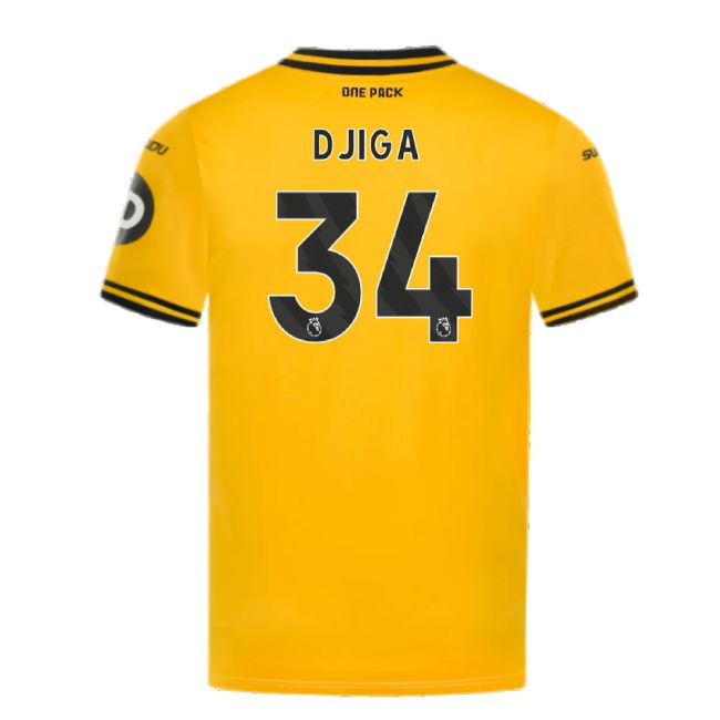 2024-2025 Wolves Home Shirt (Djiga 34)