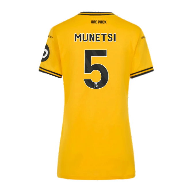 2024-2025 Wolves Home Shirt (Womens) (Munetsi 5)