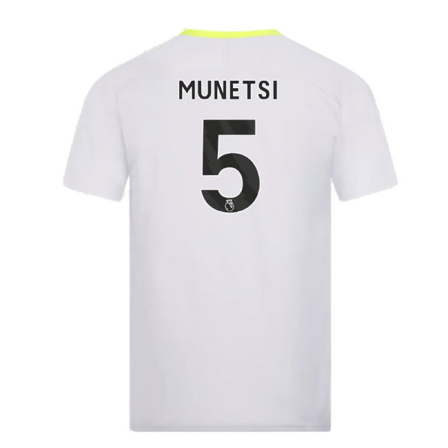 2024-2025 Wolves Players Training Shirt (Grey) (Munetsi 5)