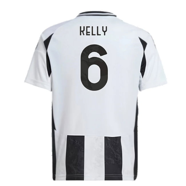 2024-2025 Juventus Home Shirt (Kids) (Kelly 6)