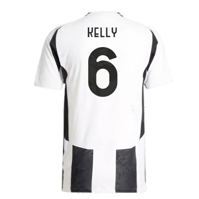 2024-2025 Juventus Authentic Home Shirt (Kelly 6)