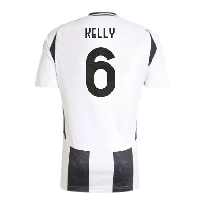 2024-2025 Juventus Home Shirt (Kelly 6)