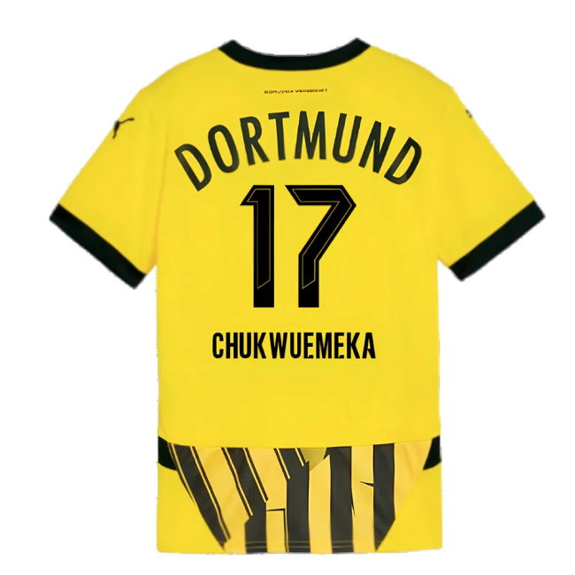 2024-2025 Borussia Dortmund Cup Shirt (Kids) (Chukwuemeka 17)