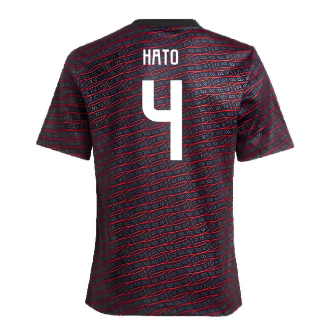 2024-2025 Ajax Pre Match Shirt (Black) - Kids (Hato 4)