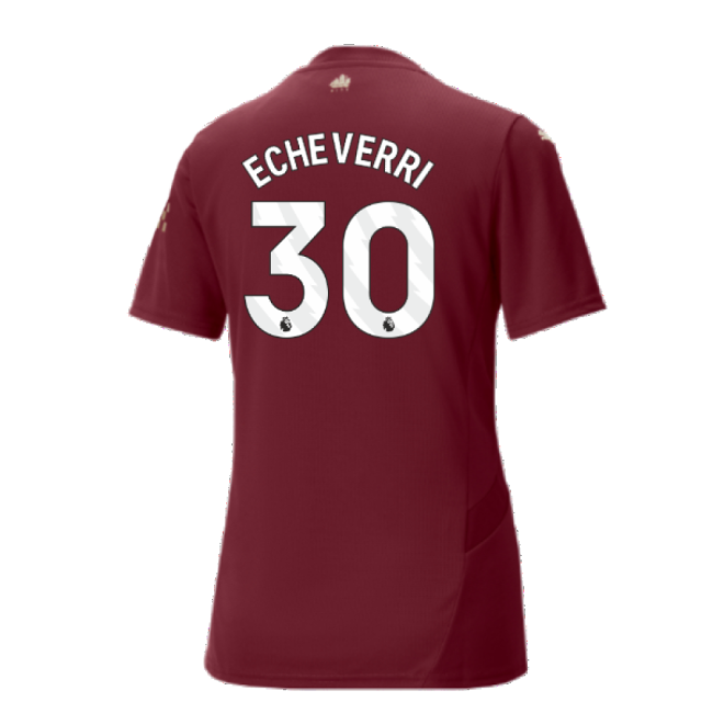 2024-2025 Man City Third Shirt (Womens) (Echeverri 30)