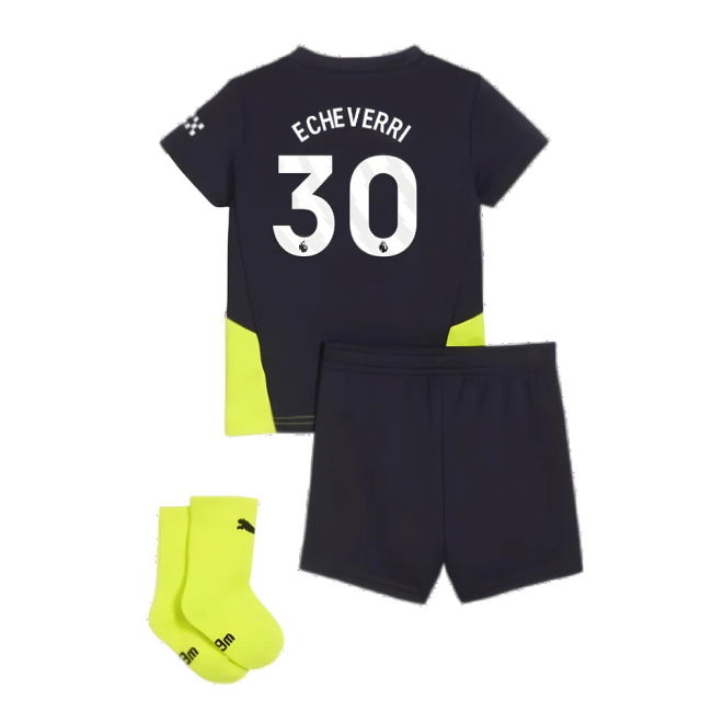 2024-2025 Man City Away Baby Kit (Echeverri 30)
