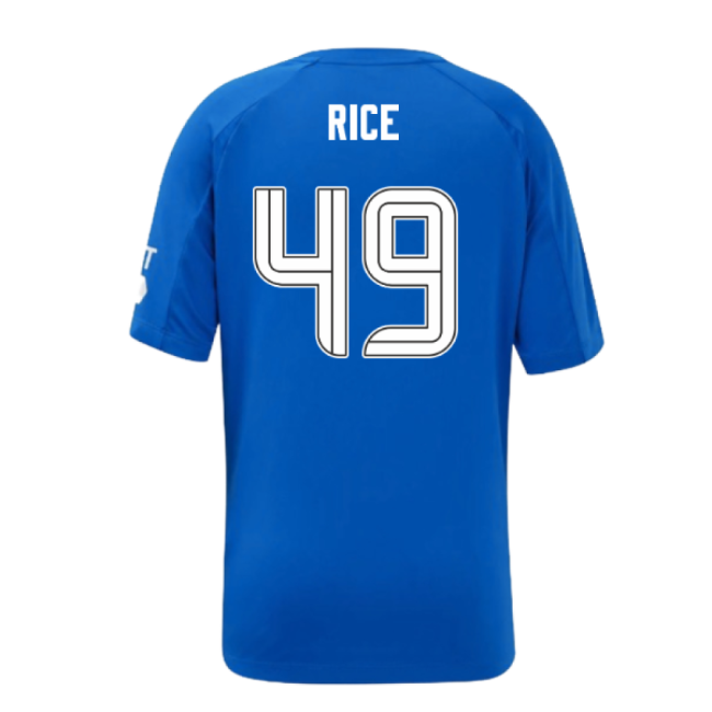2024-2025 Rangers Home Shirt (Kids) (Rice 49)