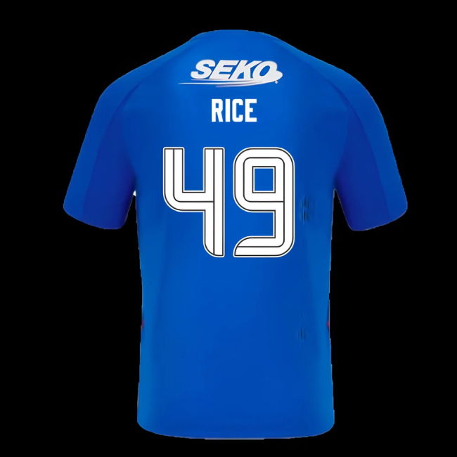 2024-2025 Rangers Home Shirt (Rice 49)